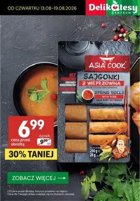 Delikatesy Centrum - gazetka promocyjna Najlepsze promocje! od czwartku 13.08 do wtorku 18.08 - strona 10