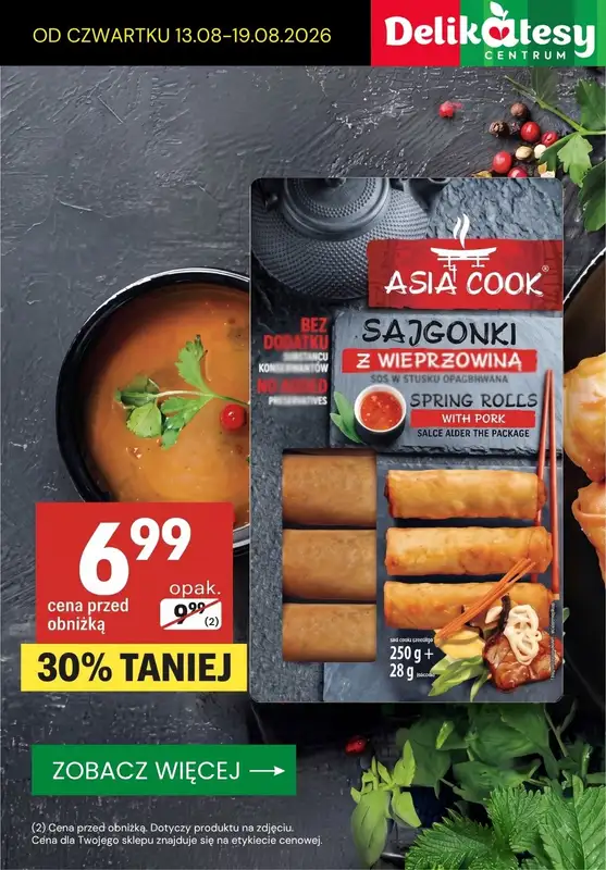 Delikatesy Centrum - gazetka promocyjna Najlepsze promocje! od czwartku 13.08 do wtorku 18.08 - strona 10