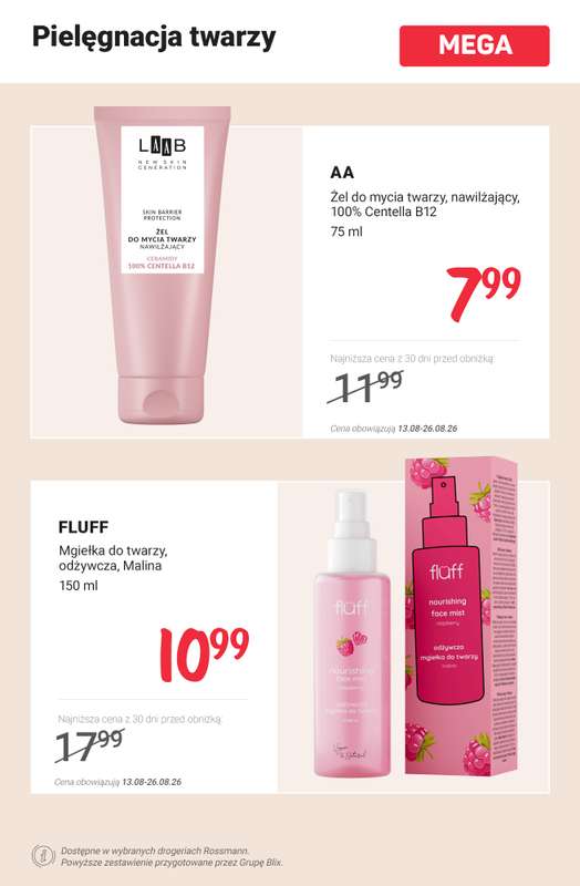 Rossmann - gazetka promocyjna Nowe MEGA PROMOCJE - od 13.08 od czwartku 13.08 do środy 26.08 - strona 4