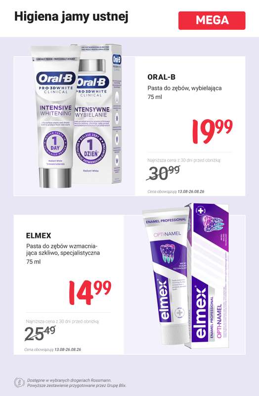 Rossmann - gazetka promocyjna Nowe MEGA PROMOCJE - od 13.08 od czwartku 13.08 do środy 26.08 - strona 9