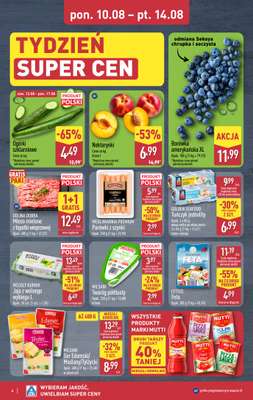 Aldi - gazetka promocyjna Weekend super cen w Aldi! od środy 12.08 do piątku 14.08 - strona 4