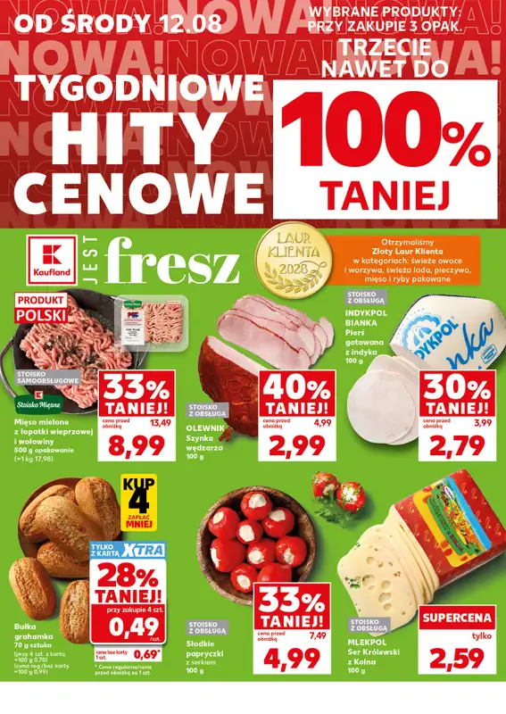 Kaufland - gazetka promocyjna Mocny Start od poniedziałku 17.08 do środy 19.08 - strona 10