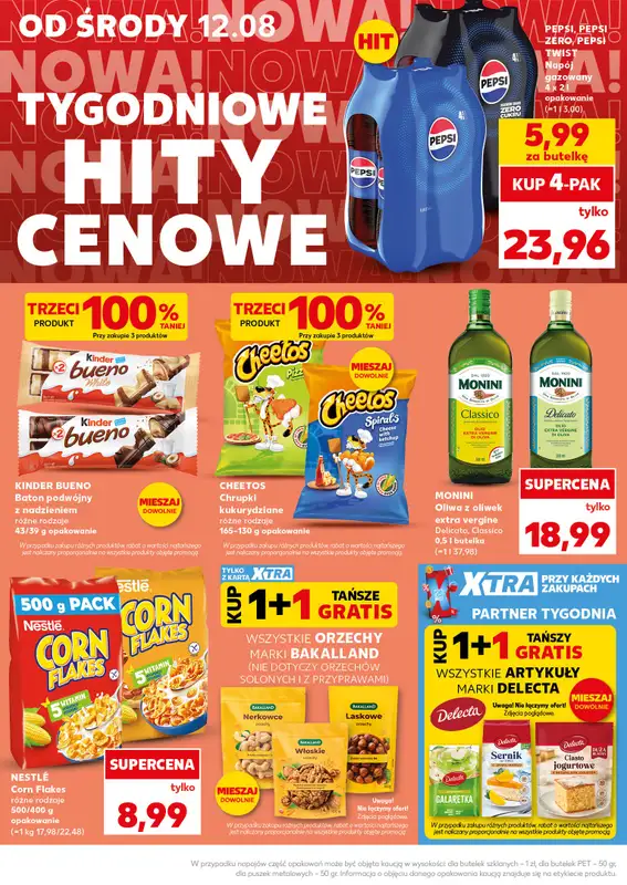 Kaufland - gazetka promocyjna Mocny Start od poniedziałku 17.08 do środy 19.08 - strona 12