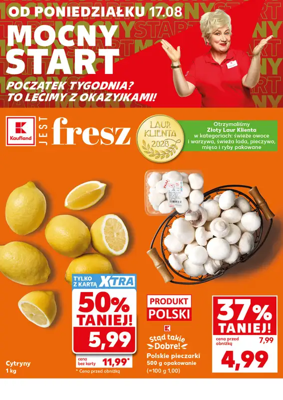 Kaufland - gazetka promocyjna Mocny Start od poniedziałku 17.08 do środy 19.08 - strona 4