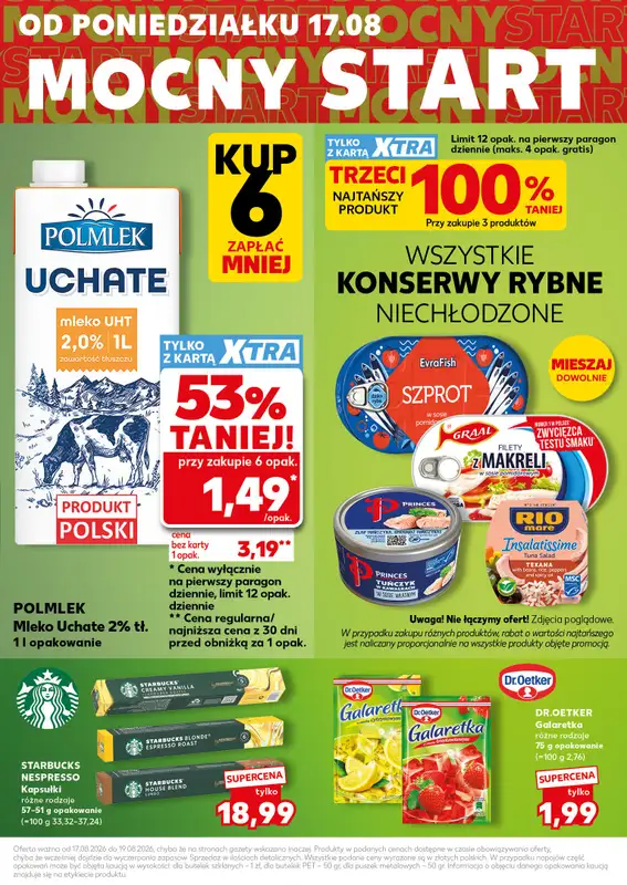 Kaufland - gazetka promocyjna Mocny Start od poniedziałku 17.08 do środy 19.08 - strona 5