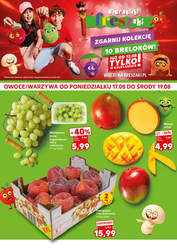 Kaufland - gazetka promocyjna Mocny Start od poniedziałku 17.08 do środy 19.08 - strona 2