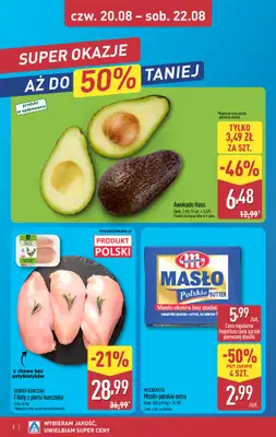 Aldi - gazetka promocyjna Weekend super cen w Aldi! od czwartku 20.08 do soboty 22.08 - strona 2