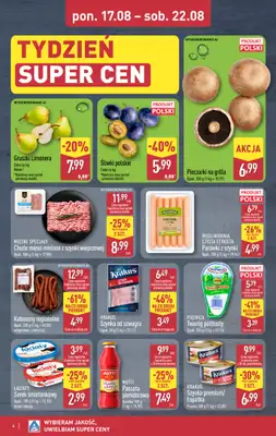 Aldi - gazetka promocyjna Weekend super cen w Aldi! od czwartku 20.08 do soboty 22.08 - strona 4