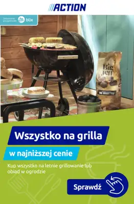 Action - gazetka promocyjna Wszystko na grilla w niskiej cenie! od piątku 14.08 do wtorku 18.08