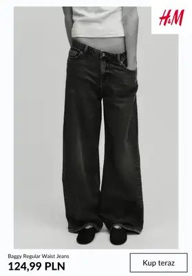 H&M - gazetka promocyjna Jeansowe stylizacje od soboty 15.08  - strona 12