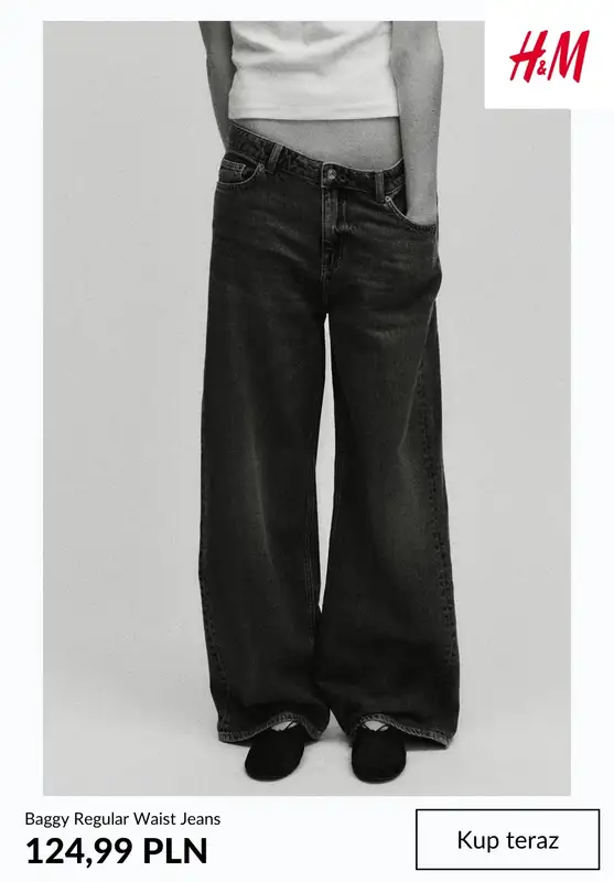 H&M - gazetka promocyjna Jeansowe stylizacje od soboty 15.08  - strona 12