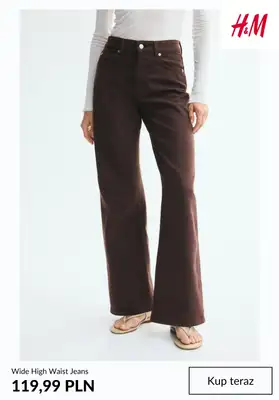 H&M - gazetka promocyjna Jeansowe stylizacje od soboty 15.08  - strona 4