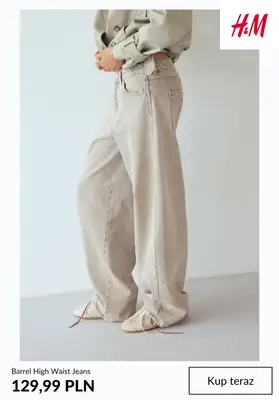 H&M - gazetka promocyjna Jeansowe stylizacje od soboty 15.08  - strona 2