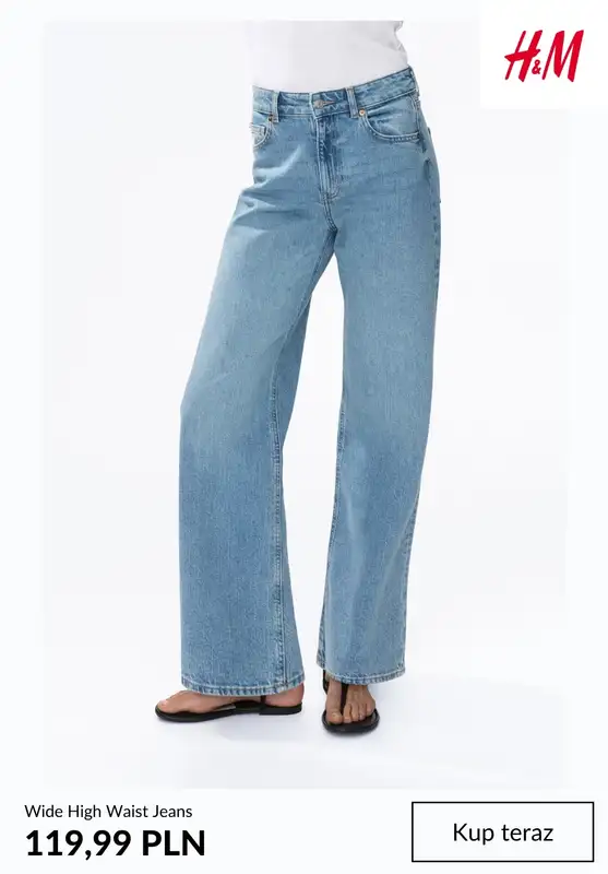 H&M - gazetka promocyjna Jeansowe stylizacje od soboty 15.08  - strona 5