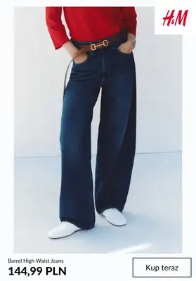 H&M - gazetka promocyjna Jeansowe stylizacje od soboty 15.08  - strona 6
