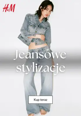 H&M - gazetka promocyjna Jeansowe stylizacje od soboty 15.08 