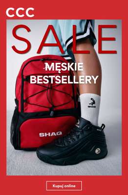 CCC - gazetka promocyjna Bestsellery wyprzedaży dla niego od czwartku 13.08 do środy 19.08