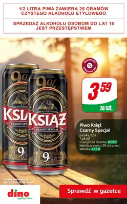 Dino - gazetka promocyjna Super promocje na piwo! od piątku 14.08 do wtorku 18.08 - strona 10
