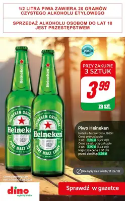Dino - gazetka promocyjna Super promocje na piwo! od piątku 14.08 do wtorku 18.08 - strona 2