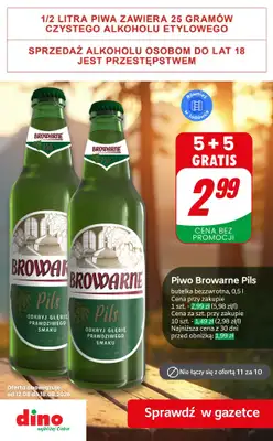 Dino - gazetka promocyjna Super promocje na piwo! od piątku 14.08 do wtorku 18.08 - strona 8