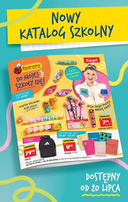 Biedronka - gazetka promocyjna Hity i inspiracje, od 10.08 od poniedziałku 10.08 do środy 26.08 - strona 47
