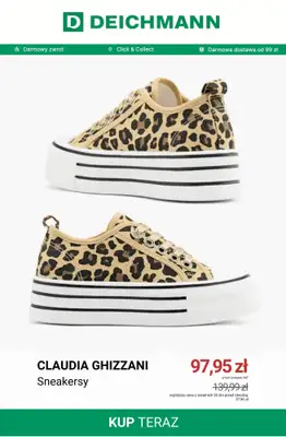 Deichmann - gazetka promocyjna Sneakersy na platformie od soboty 15.08  - strona 2