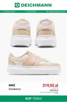 Deichmann - gazetka promocyjna Sneakersy na platformie od soboty 15.08  - strona 3