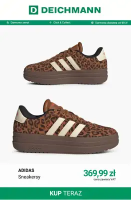 Deichmann - gazetka promocyjna Sneakersy na platformie od soboty 15.08  - strona 5