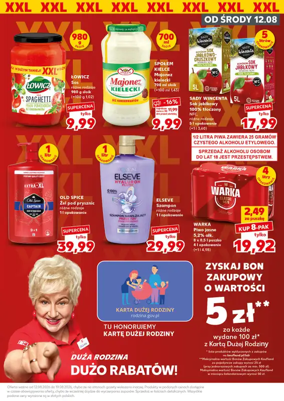 Kaufland - gazetka promocyjna Oferta Kaufland - SUPER PIĄTEK od piątku 14.08 do piątku 14.08 - strona 15