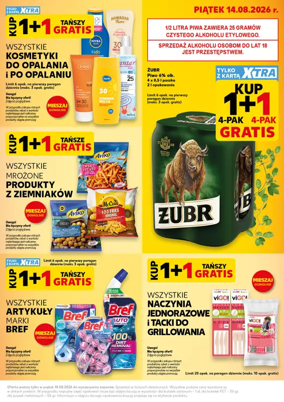 Kaufland - gazetka promocyjna Oferta Kaufland - SUPER PIĄTEK od piątku 14.08 do piątku 14.08 - strona 3