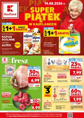 Kaufland - gazetka promocyjna Oferta Kaufland - SUPER PIĄTEK od piątku 14.08 do piątku 14.08