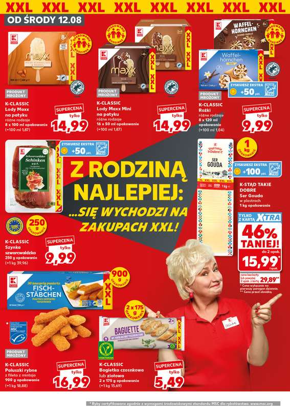 Kaufland - gazetka promocyjna Oferta Kaufland - SUPER PIĄTEK od piątku 14.08 do piątku 14.08 - strona 12
