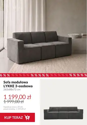Homla - gazetka promocyjna Do -70% meble do salonu od soboty 15.08  - strona 9