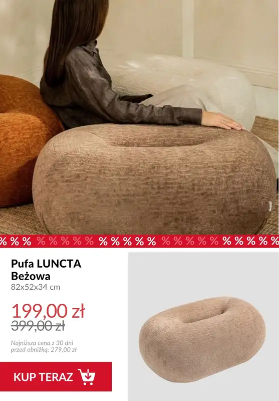 Homla - gazetka promocyjna Do -70% meble do salonu od soboty 15.08  - strona 4