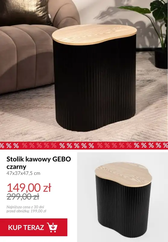 Homla - gazetka promocyjna Do -70% meble do salonu od soboty 15.08  - strona 2