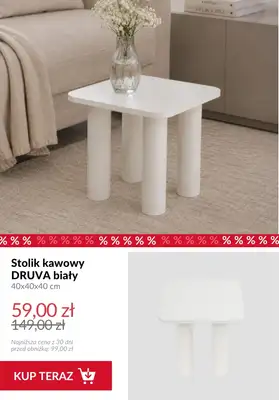 Homla - gazetka promocyjna Do -70% meble do salonu od soboty 15.08  - strona 7
