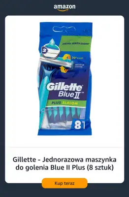 Amazon - gazetka promocyjna Jednorazowe maszynki do golenia od piątku 14.08  - strona 7