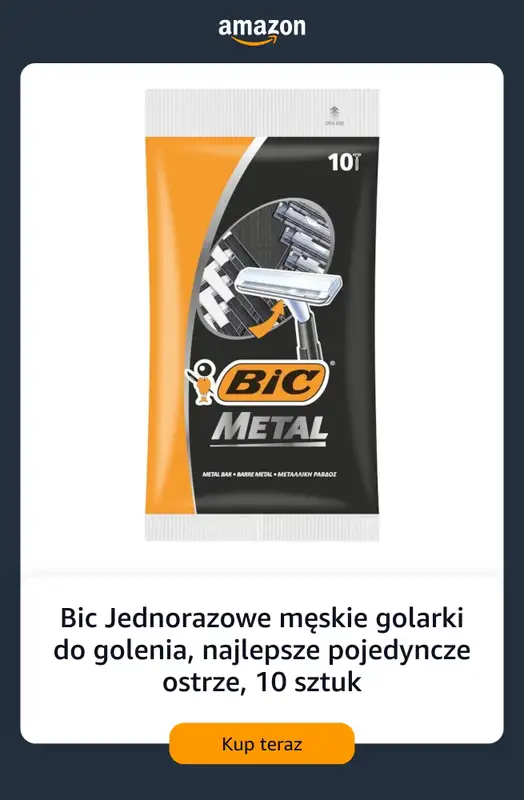 Amazon - gazetka promocyjna Jednorazowe maszynki do golenia od piątku 14.08  - strona 5
