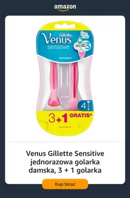 Amazon - gazetka promocyjna Jednorazowe maszynki do golenia od piątku 14.08  - strona 4