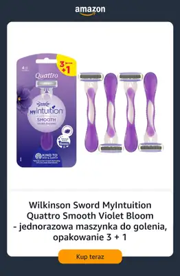 Amazon - gazetka promocyjna Jednorazowe maszynki do golenia od piątku 14.08  - strona 10