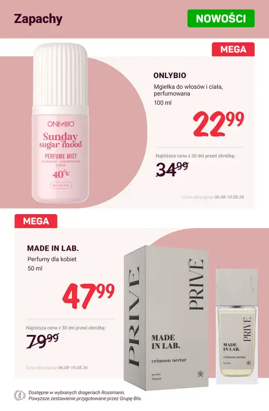 Rossmann - gazetka promocyjna Nowości na promocji! od soboty 15.08  - strona 5