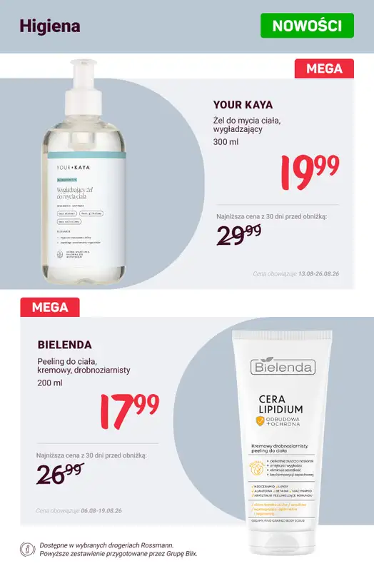 Rossmann - gazetka promocyjna Nowości na promocji! od soboty 15.08  - strona 8