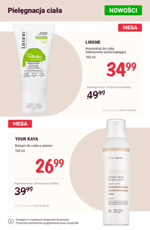 Rossmann - gazetka promocyjna Nowości na promocji! od soboty 15.08  - strona 6