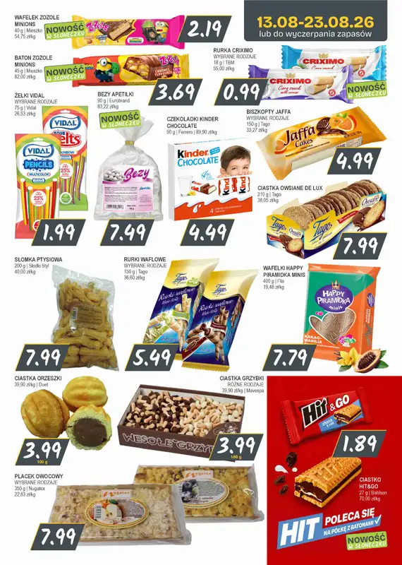 Słoneczko - gazetka promocyjna Gazetka od czwartku 13.08 do niedzieli 23.08 - strona 11