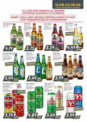Słoneczko - gazetka promocyjna Gazetka od czwartku 13.08 do niedzieli 23.08 - strona 9