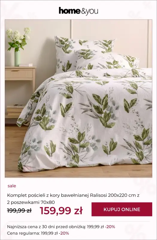 home&you - gazetka promocyjna SALE od piątku 14.08 do czwartku 20.08 - strona 10