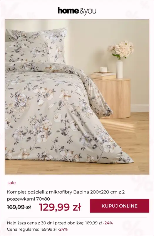 home&you - gazetka promocyjna SALE od piątku 14.08 do czwartku 20.08 - strona 4