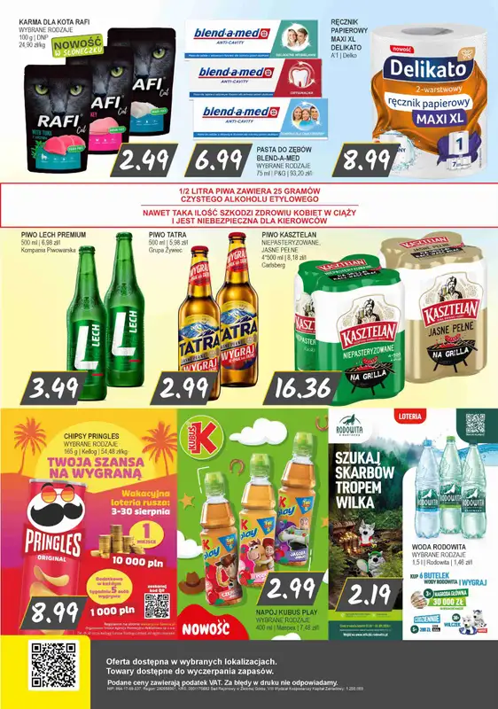 Słoneczko - gazetka promocyjna Gazetka od czwartku 13.08 do niedzieli 23.08 - strona 4