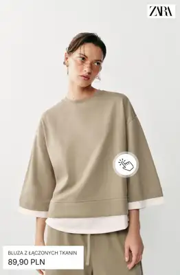 Zara - gazetka promocyjna Bluzy damskie od soboty 15.08  - strona 3