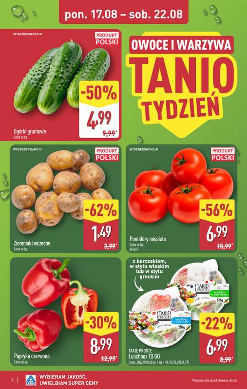 Aldi - gazetka promocyjna Pełny katalog! od poniedziałku 17.08 do soboty 22.08 - strona 2